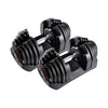 80kg Adjustable Dumbbell Set Home GYM Exercise Equipment Weight - KangarooFitness