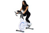 Kangaroo Fitness Magnetic Friction Spin Bike (White) - 150kg Weight Limit