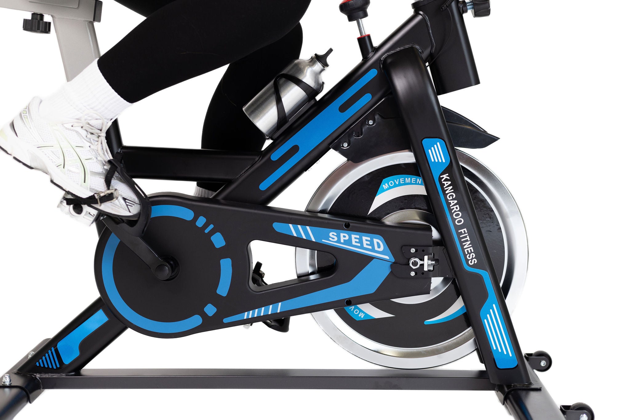 Kangaroo Fitness Exercise Spin Bike (Blue) - KangarooFitness