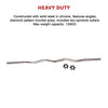 Heavy Duty EZ Curl Barbell with Spinlock Collars - KangarooFitness