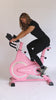 Load and play video in Gallery viewer, Kangaroo Fitness Magnetic Friction Spin Bike (Pink) - 150kg Weight Limit